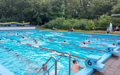Zaterdag 27 juni Lemferdinge Triathlon Light warm succes